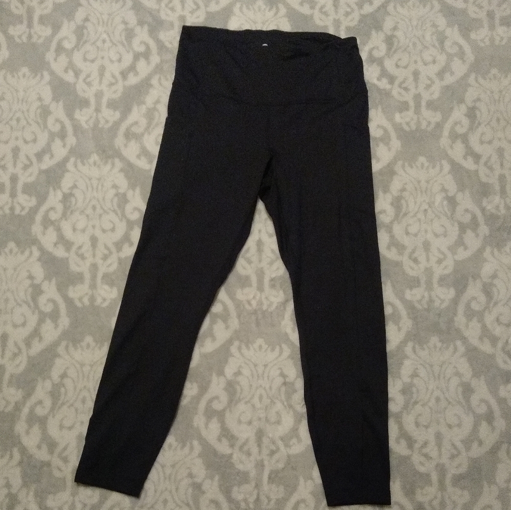 Velocity Black Leggings (M)
